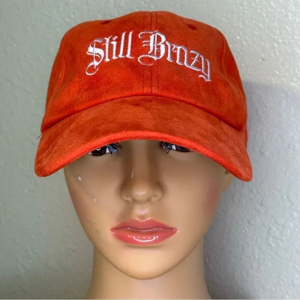 Season Caps 'Still Brazy' Orange Adjustable Back Strap Cap